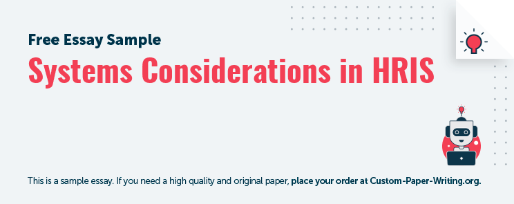 Dissertation on hris